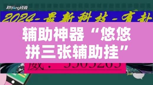 辅助神器“悠悠拼三张辅助挂	”开挂辅助脚本+详细开挂安装教程