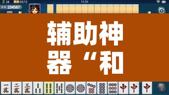 辅助神器“和和望奎麻将怎么赢”其实确实有挂