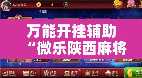 万能开挂辅助“微乐陕西麻将开挂神器”附辅助神器开挂脚本详细步骤