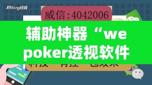 辅助神器“wepoker透视软件在哪买”附辅助神器开挂脚本详细步骤