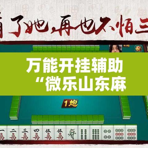 万能开挂辅助“微乐山东麻将有没有挂”附辅助神器开挂脚本详细步骤