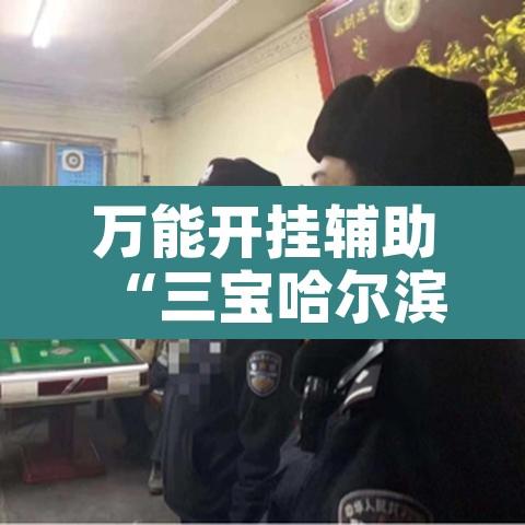 万能开挂辅助“三宝哈尔滨麻将辅助器工具”附辅助神器开挂脚本详细步骤